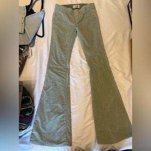 Free People Movement Size 24 Corduroy Bell Flared Pants